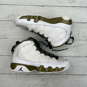 Air Jordan 9 Retro (GS) Size 7Y ‘Statue’ Shoes Sneakers [302359-109]